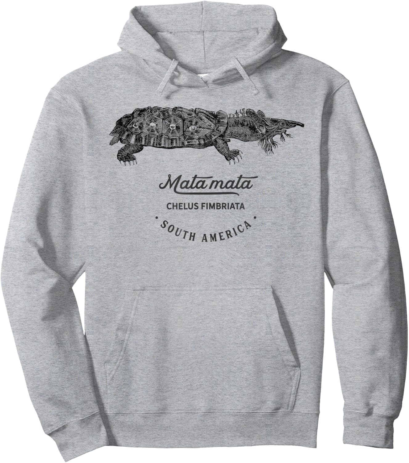 Mata mata Turtle Tortoise Funny Weird Birthday Women Men Kid Hoodie - Hoodie | Ash