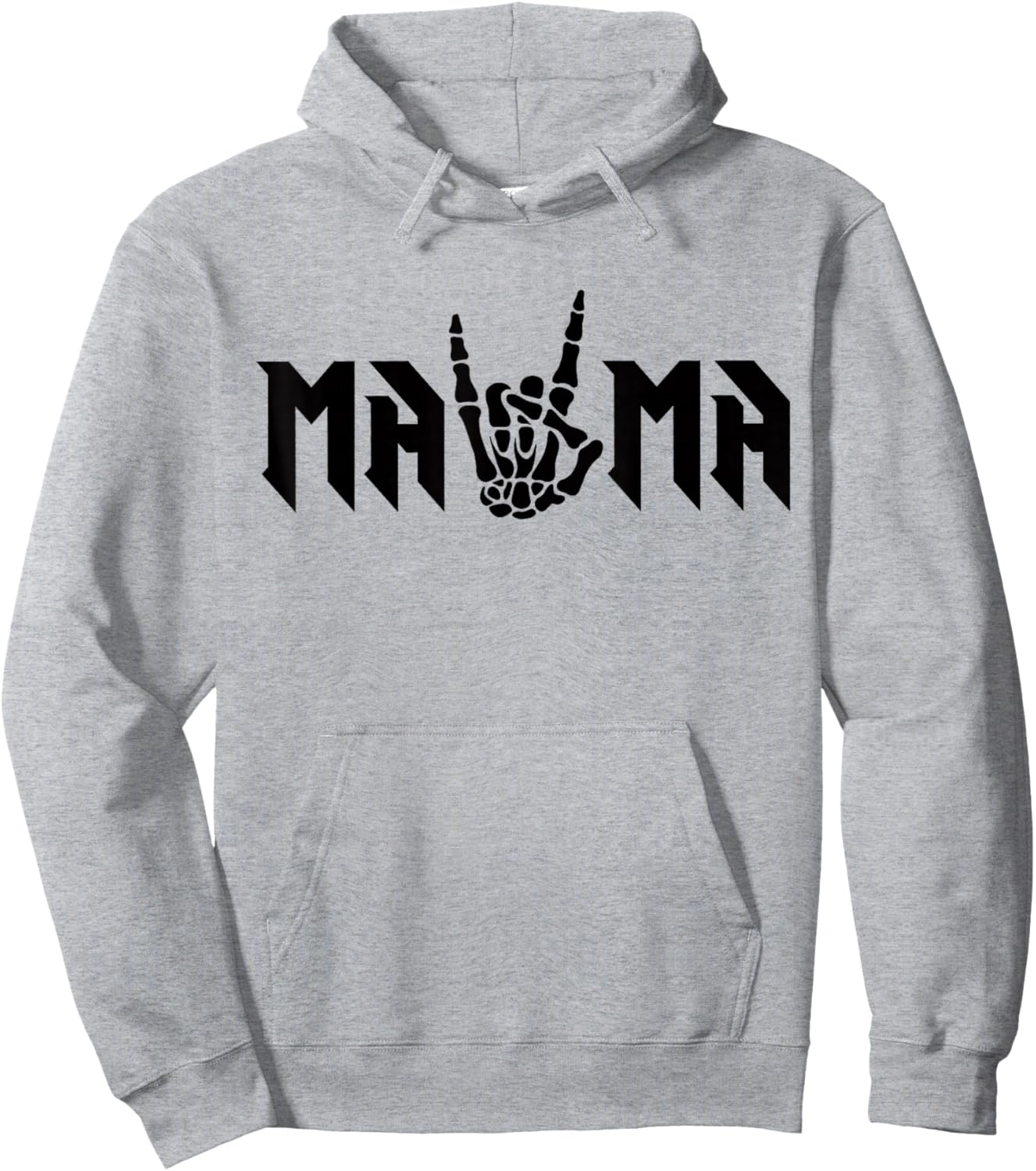 Mama Of The Bad Two the Bone Birthday 2 Years Old Birthday Hoodie - Hoodie | Ash
