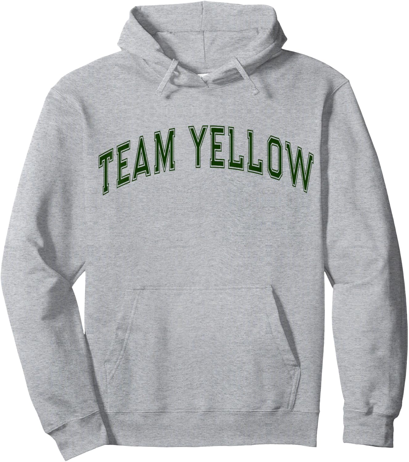 Summer Camp Color Team Yellow Field Day Event War Game Men Women Kids Hoodie - Hoodie | Ash