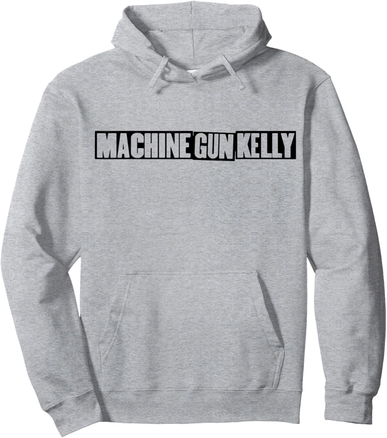 Official Machine Gun Kelly Logo Hoodie - Hoodie | Ash