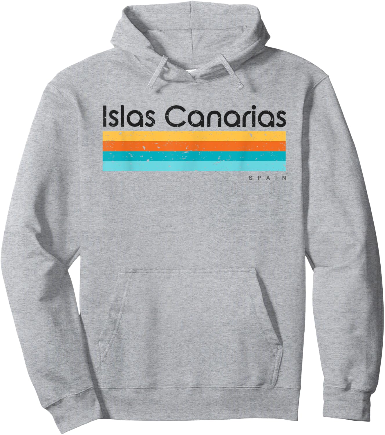 Vintage Islas Canarias Spain Retro Design Hoodie - Hoodie | Ash