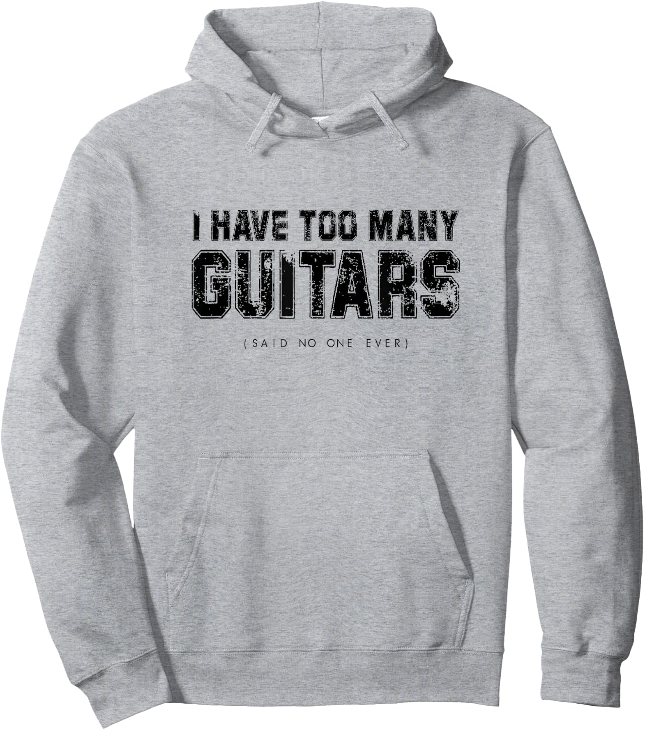 I have Too Many Guitars (Said No One Ever) Guitarist Humour Hoodie - Hoodie | Ash