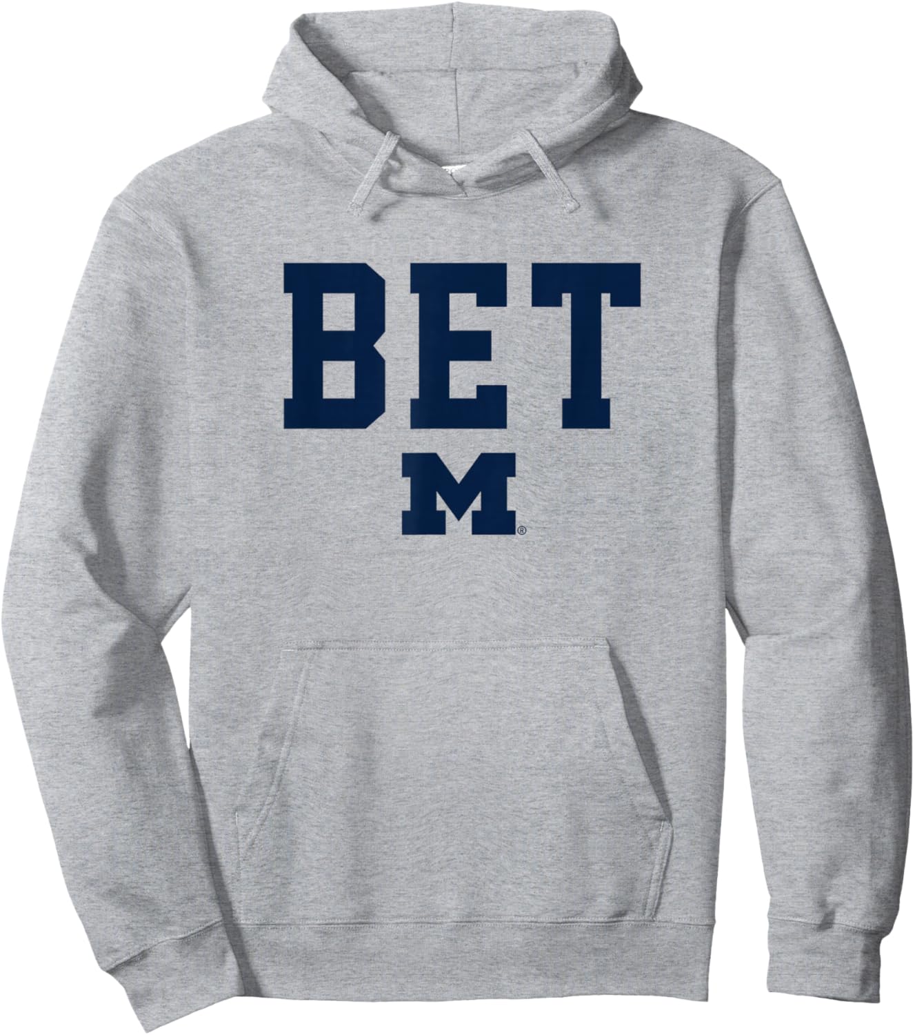 University of Michigan Wolverines U of M BET Hoodie - Hoodie | Ash