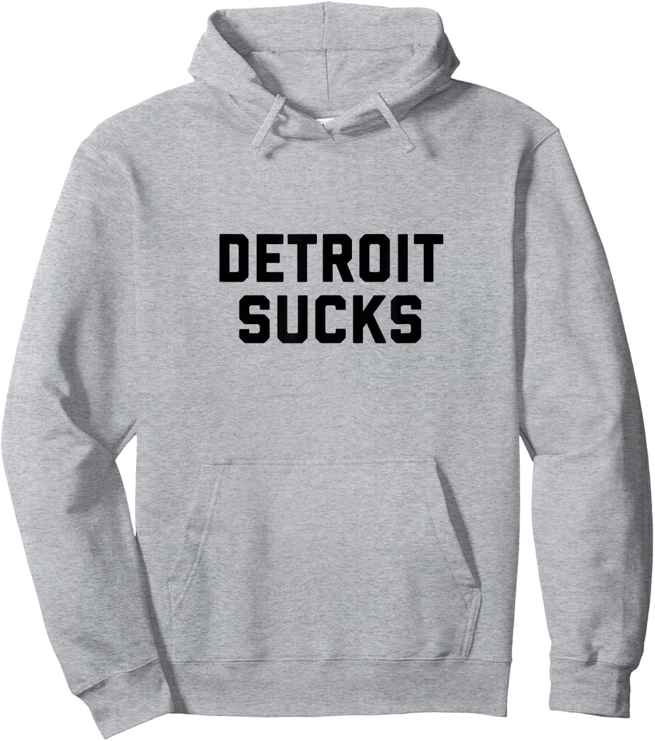 Detroit Sucks Hoodie - Hoodie | Ash