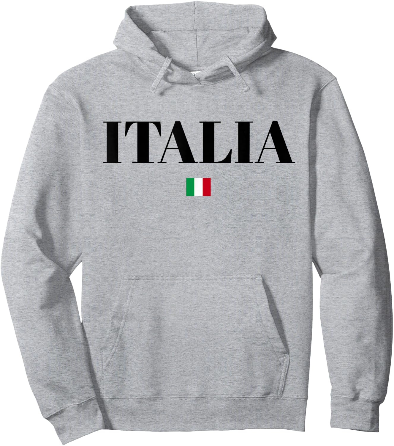 ITALIA Flag ITALY | Men Woman Kids | White ITALIAN Hoodie - Hoodie | Ash