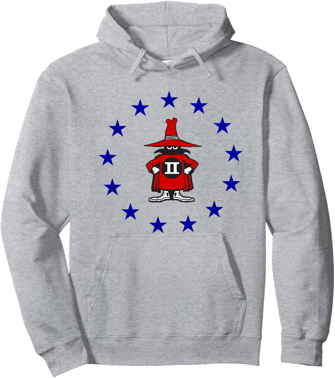 F4 Phantom Fighter Spook 13 Stars in Red White and Blue Hoodie - Hoodie | Ash