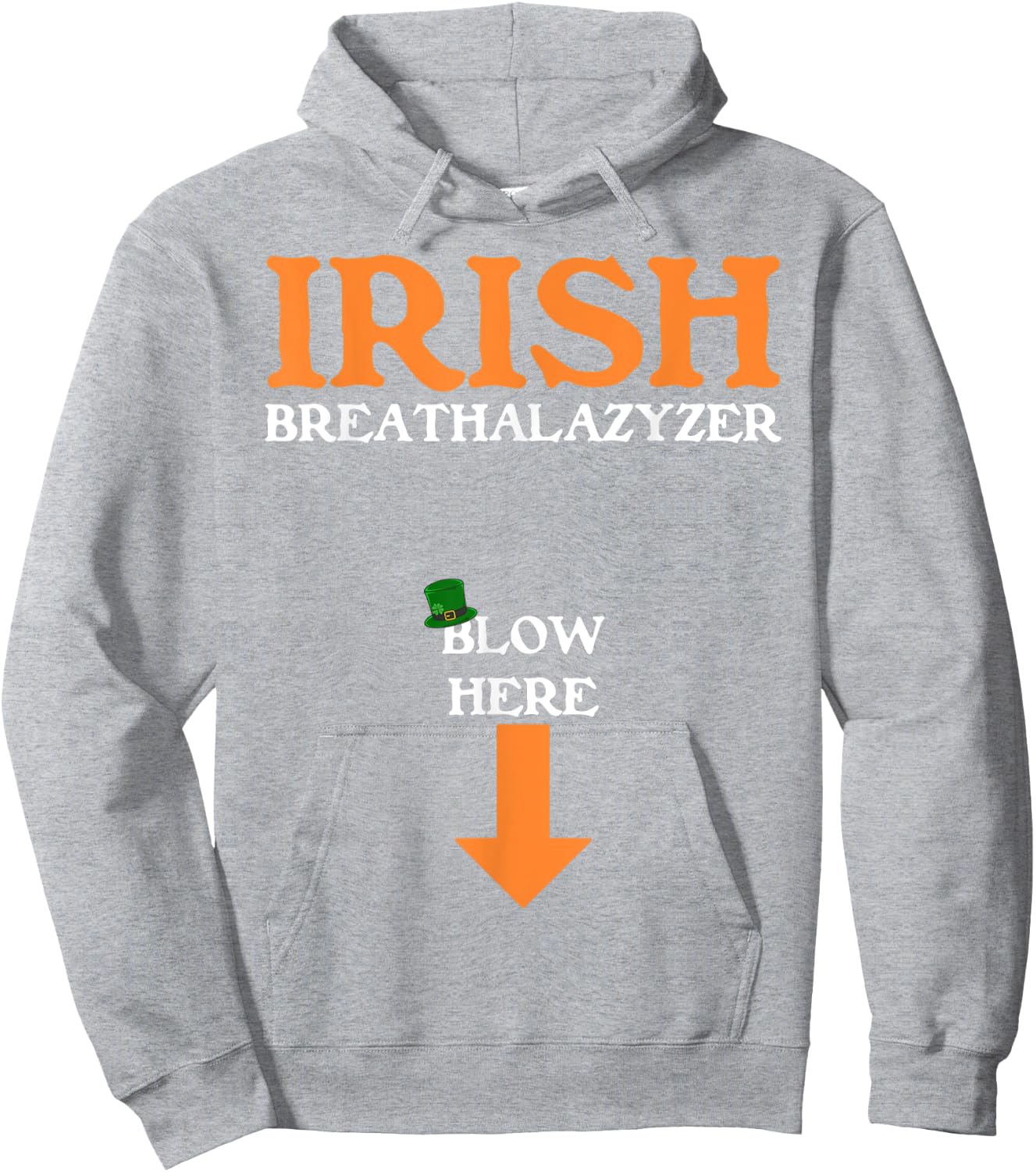 Funny Inappropriate St Patricks Day Hoodie - Hoodie | Ash