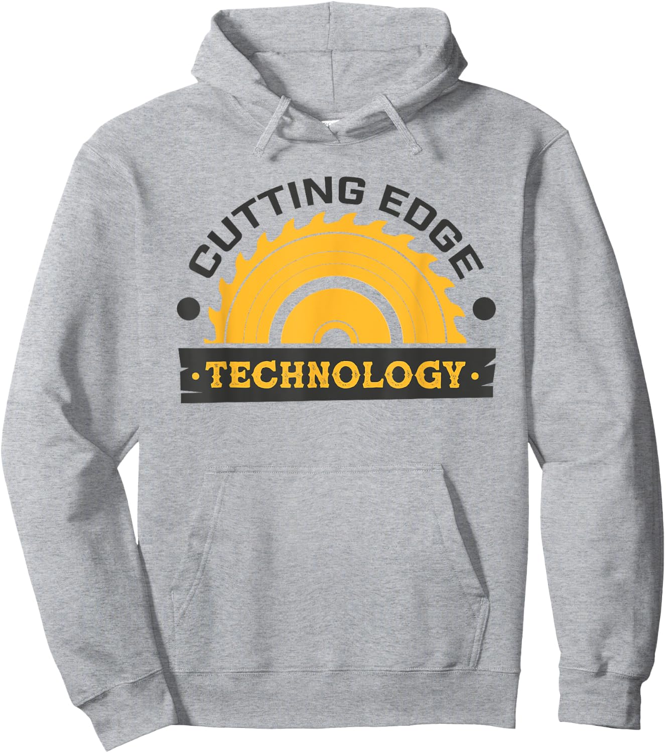 Cutting Edge Shirt For Woodshop Workers & Teachers - Funny Women Girls Kids Hoodie - Hoodie | Ash