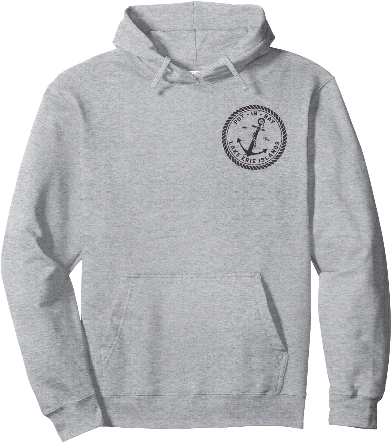 Put In Bay Ohio Lake Erie Islands Hoodie - Hoodie | Ash