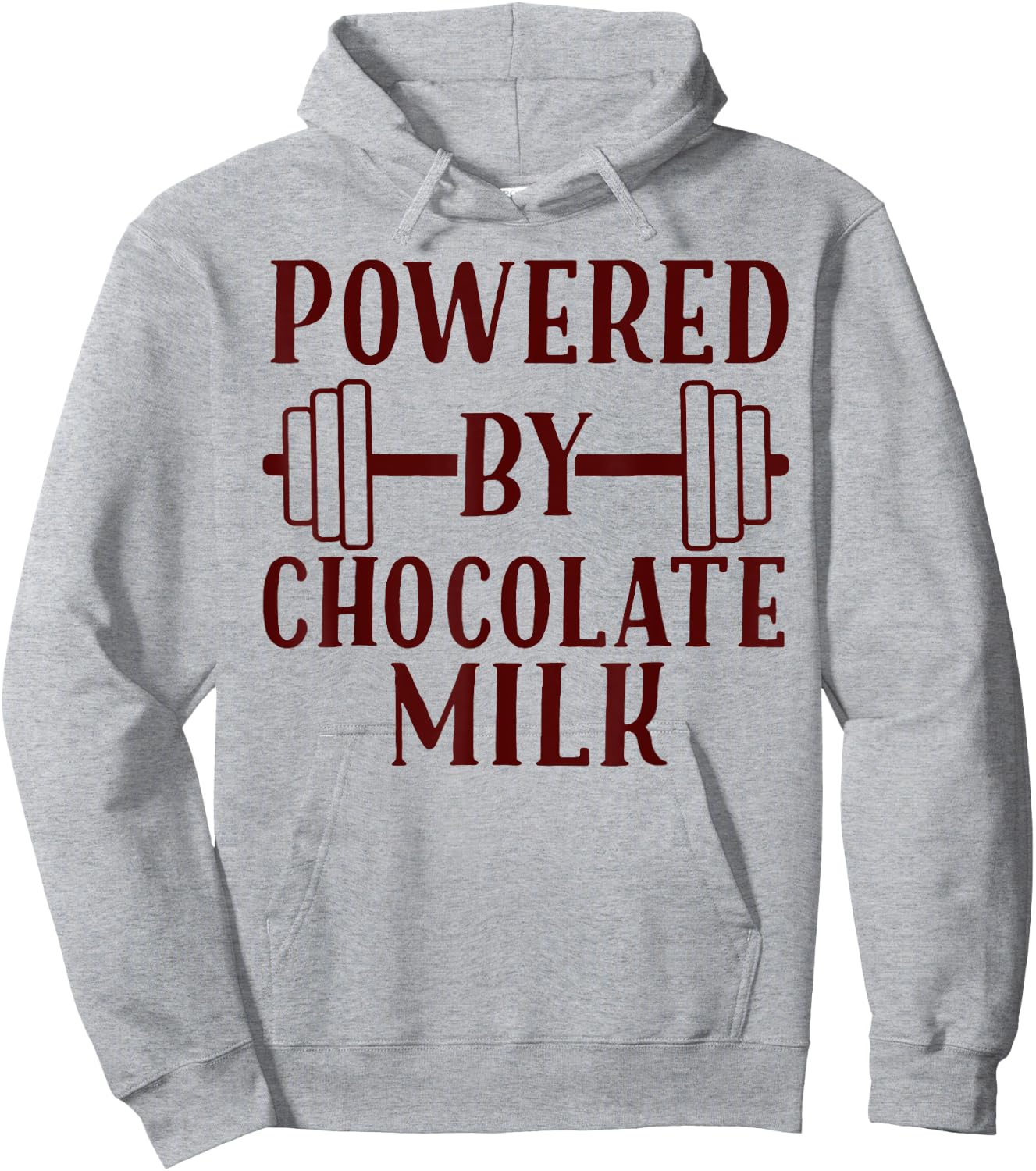 Powered By Chocolate Milk Hoodie - Hoodie | Ash