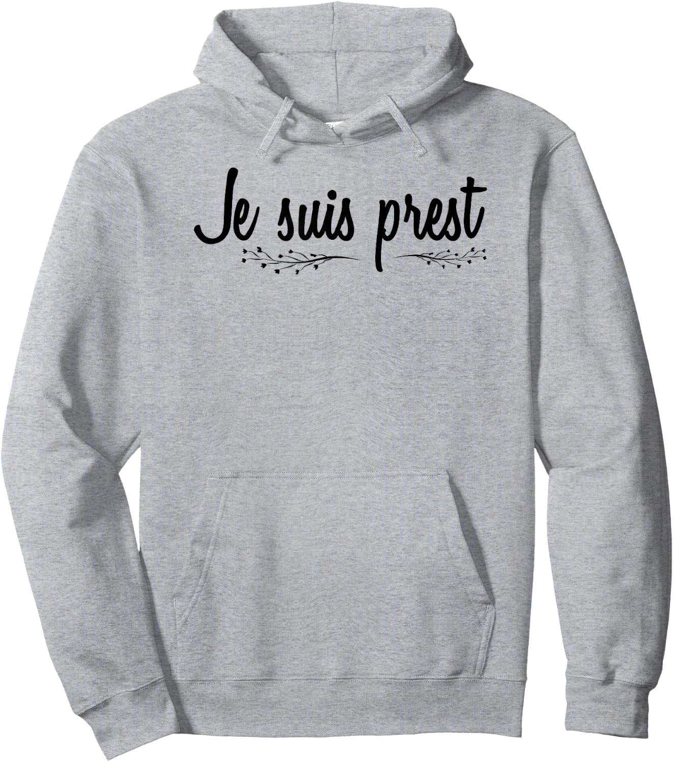 Je Suis Prest Scots Scotland Hoodie - Hoodie | Ash