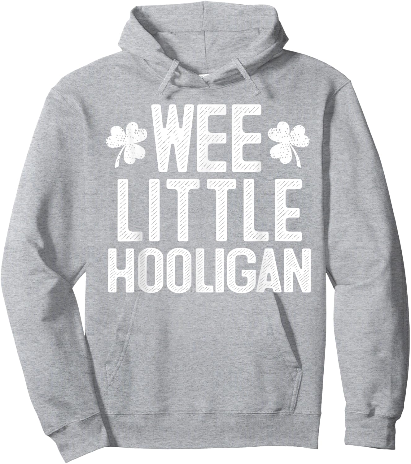 Wee Little Hooligan St Patrick's Day Gift Hoodie - Hoodie | Ash