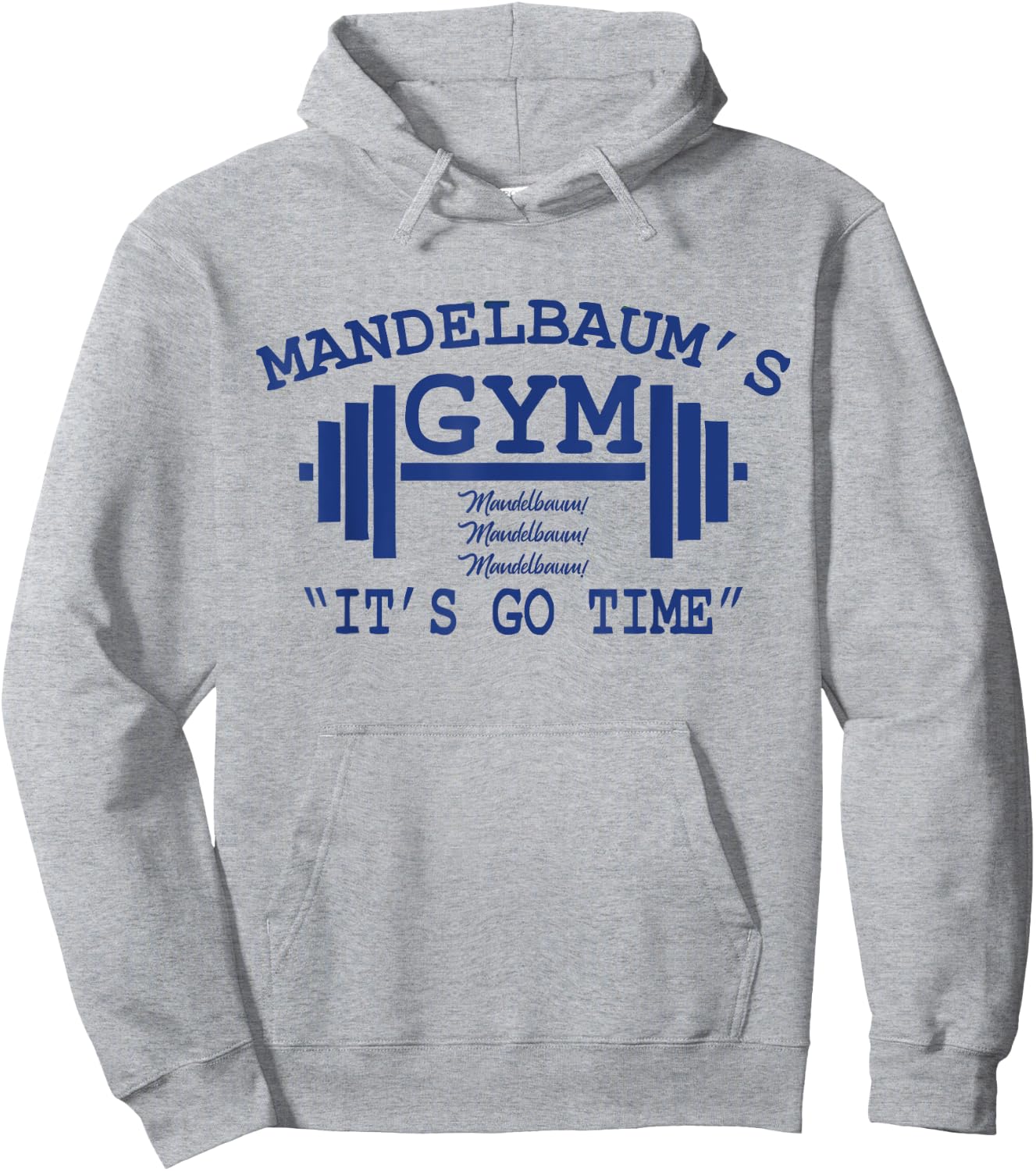 Mandelbaum Gym - It's Go Time! Hoodie - Hoodie | Ash