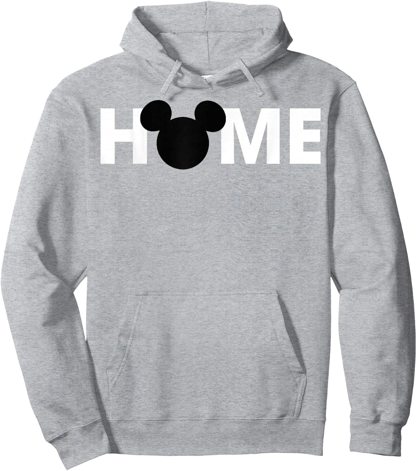 Disney Mickey And Friends Mickey Silhouette Home Hoodie - Hoodie | Ash