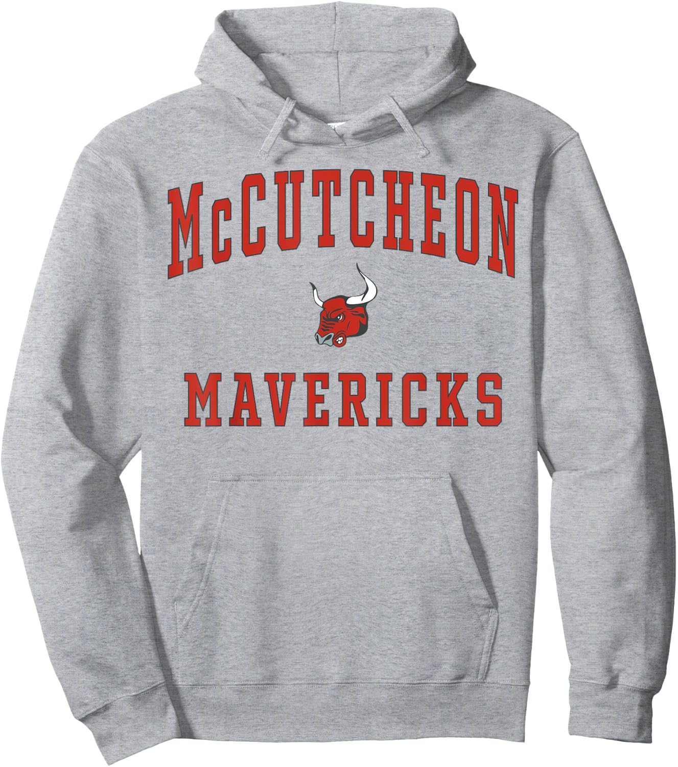 McCutcheon High School Mavericks Hoodie - Hoodie | Ash