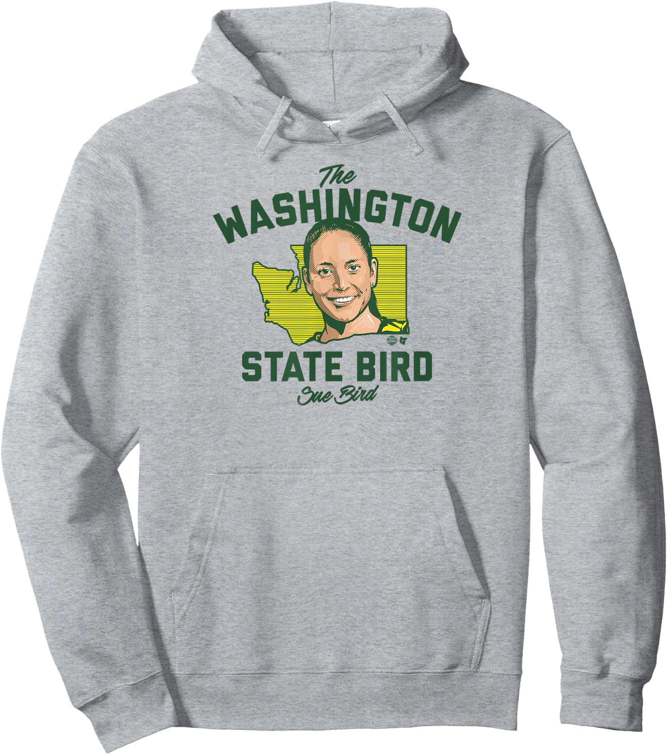 Sue Bird - Washington State Bird - Seattle Basketball Hoodie - Hoodie | Ash