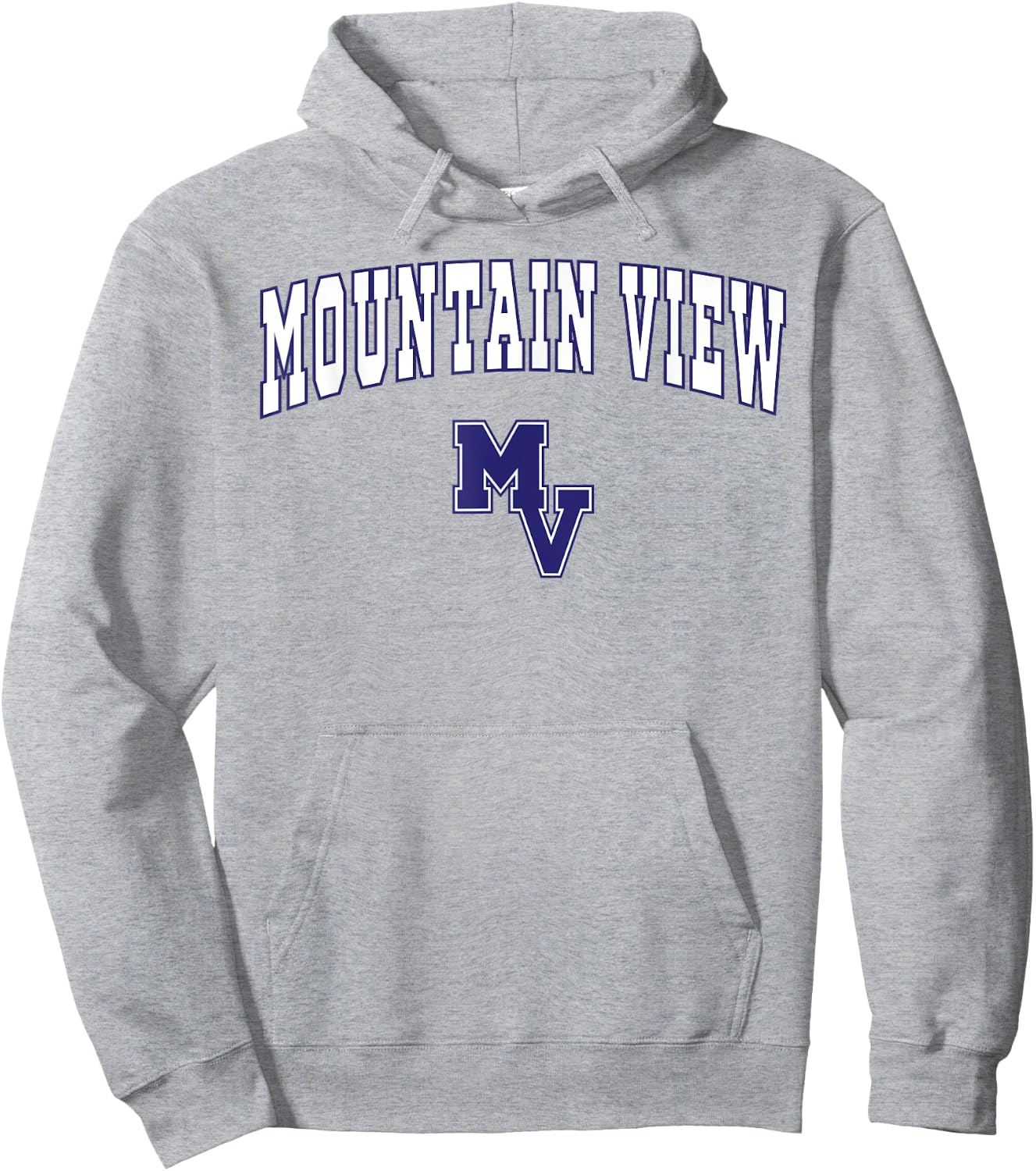 Mountain View High School Thunder Hoodie - Hoodie | Ash