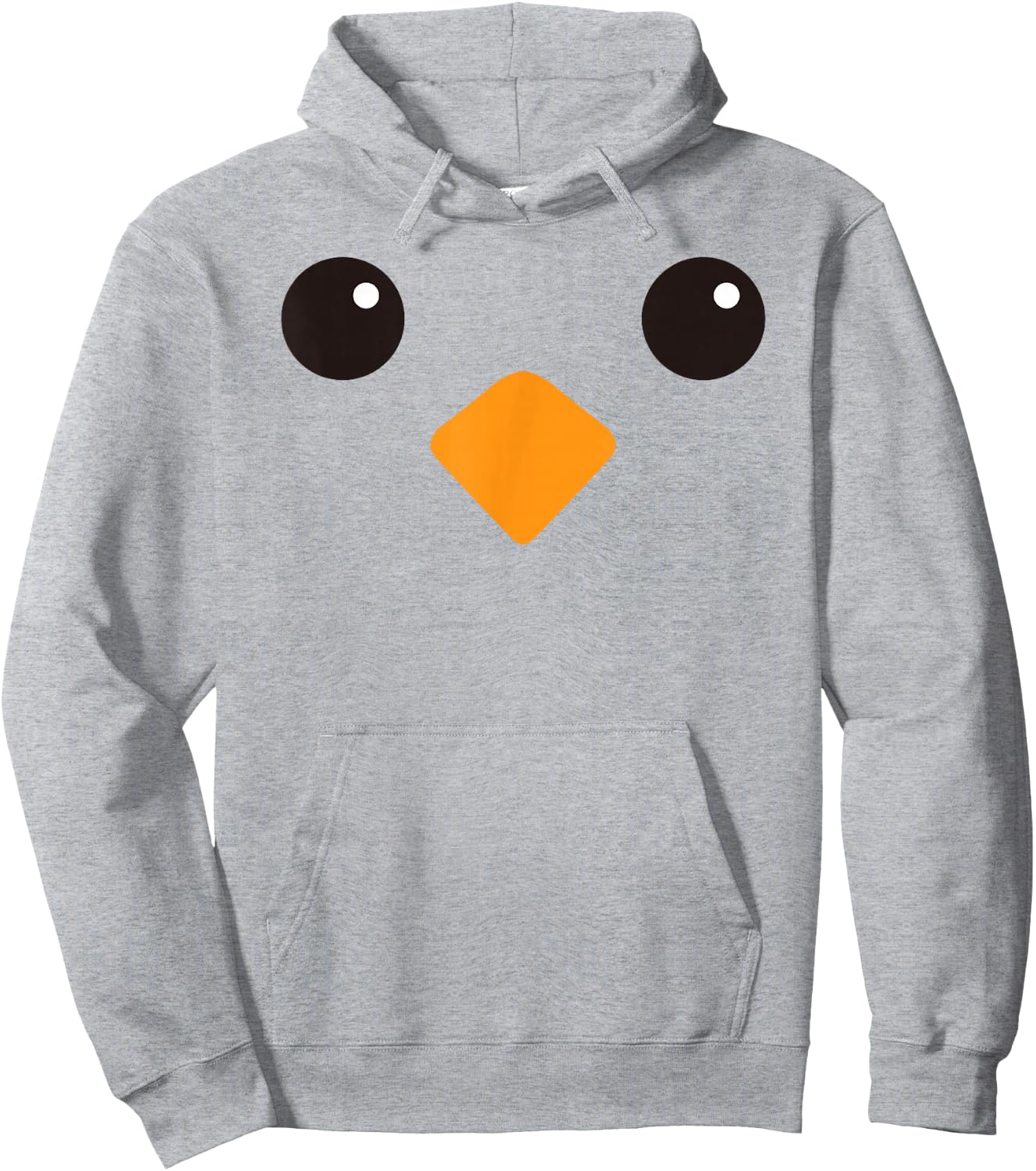 Cute Yellow Chick Face Costume For Kids and Toddlers Hoodie - Hoodie | Ash