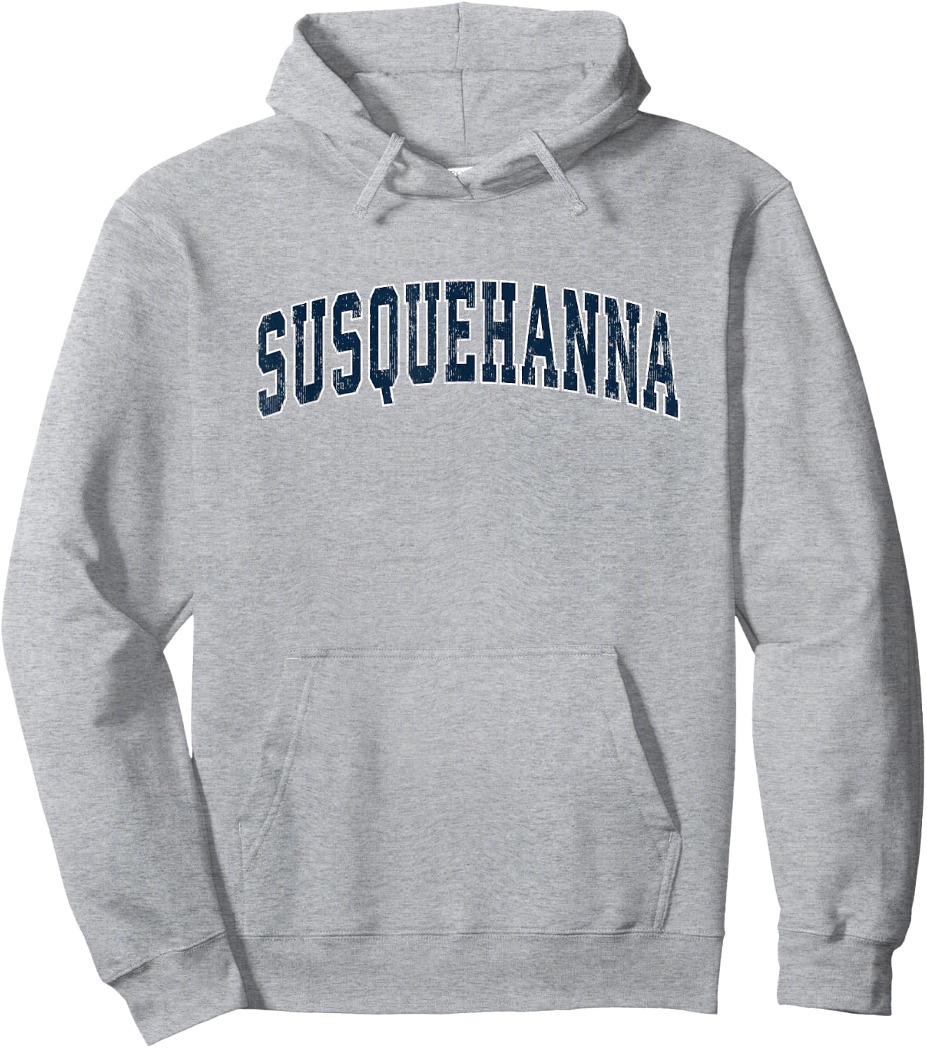 Susquehanna Pennsylvania PA Vintage Sports Design Navy Desig Hoodie - Hoodie | Ash