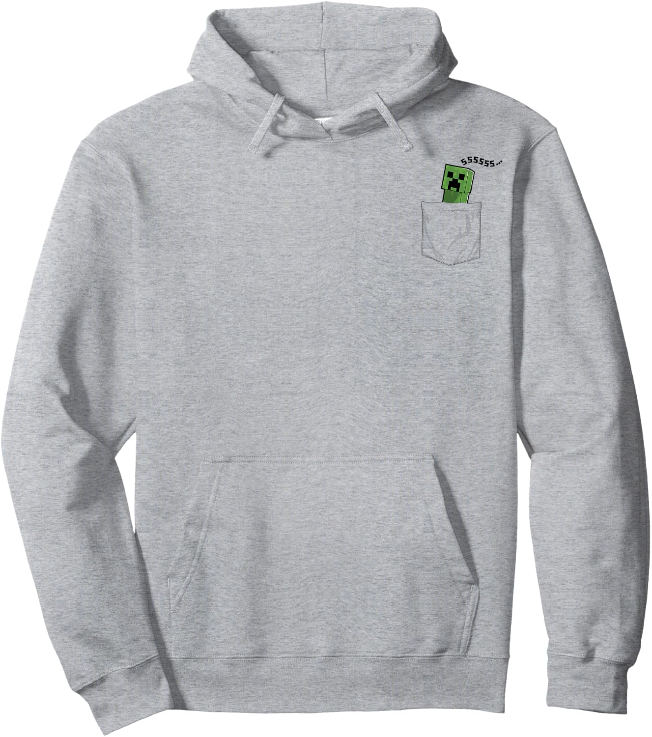 Minecraft Pocket Creeper SSSS... Hoodie - Hoodie | Ash