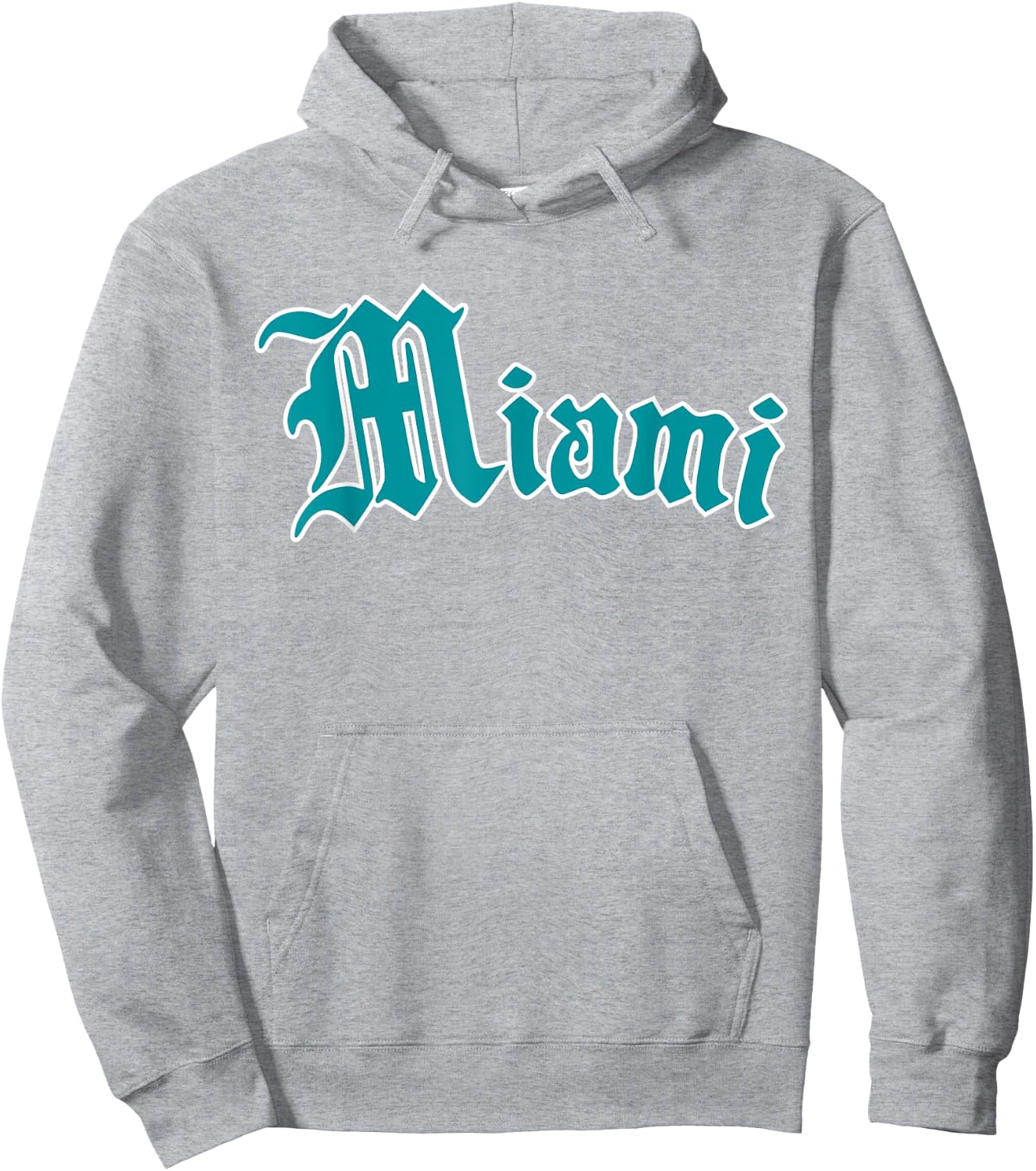 Miami - Florida - Throwback - Hometown Pride Classic Sports Hoodie - Hoodie | Ash