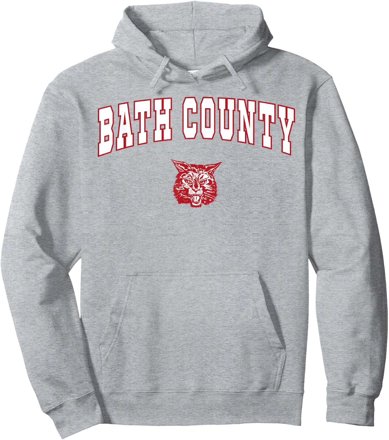 Bath County High School Wildcats Hoodie - Hoodie | Ash