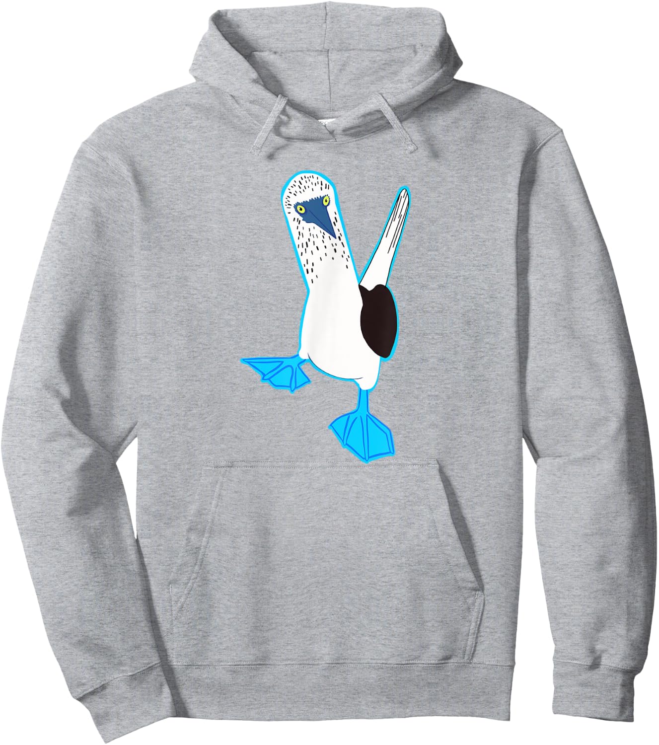 Funny Blue-Footed Boobie Hoodie - Hoodie | Ash