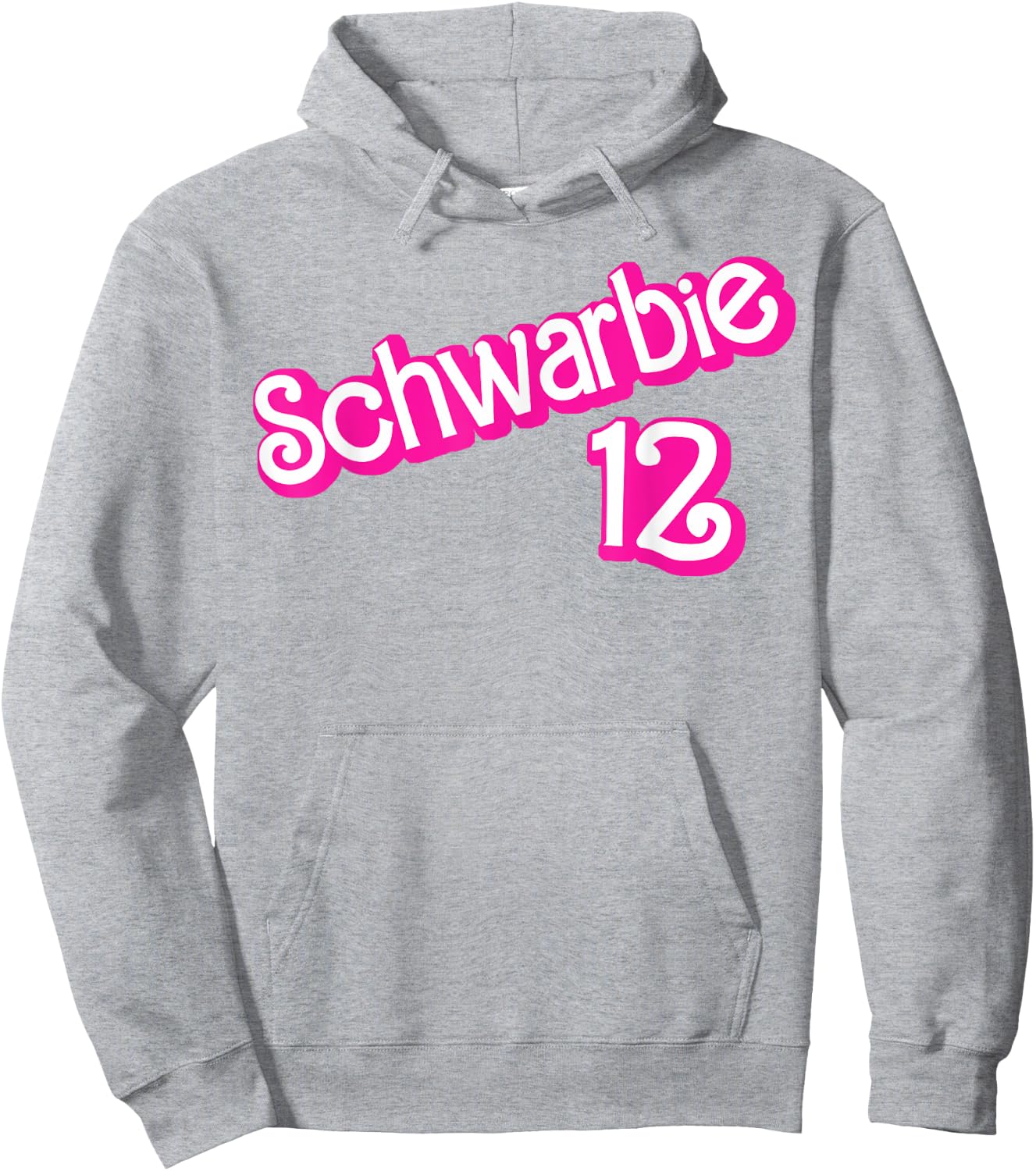 Schwarbie 12 Pink Hoodie - Hoodie | Ash