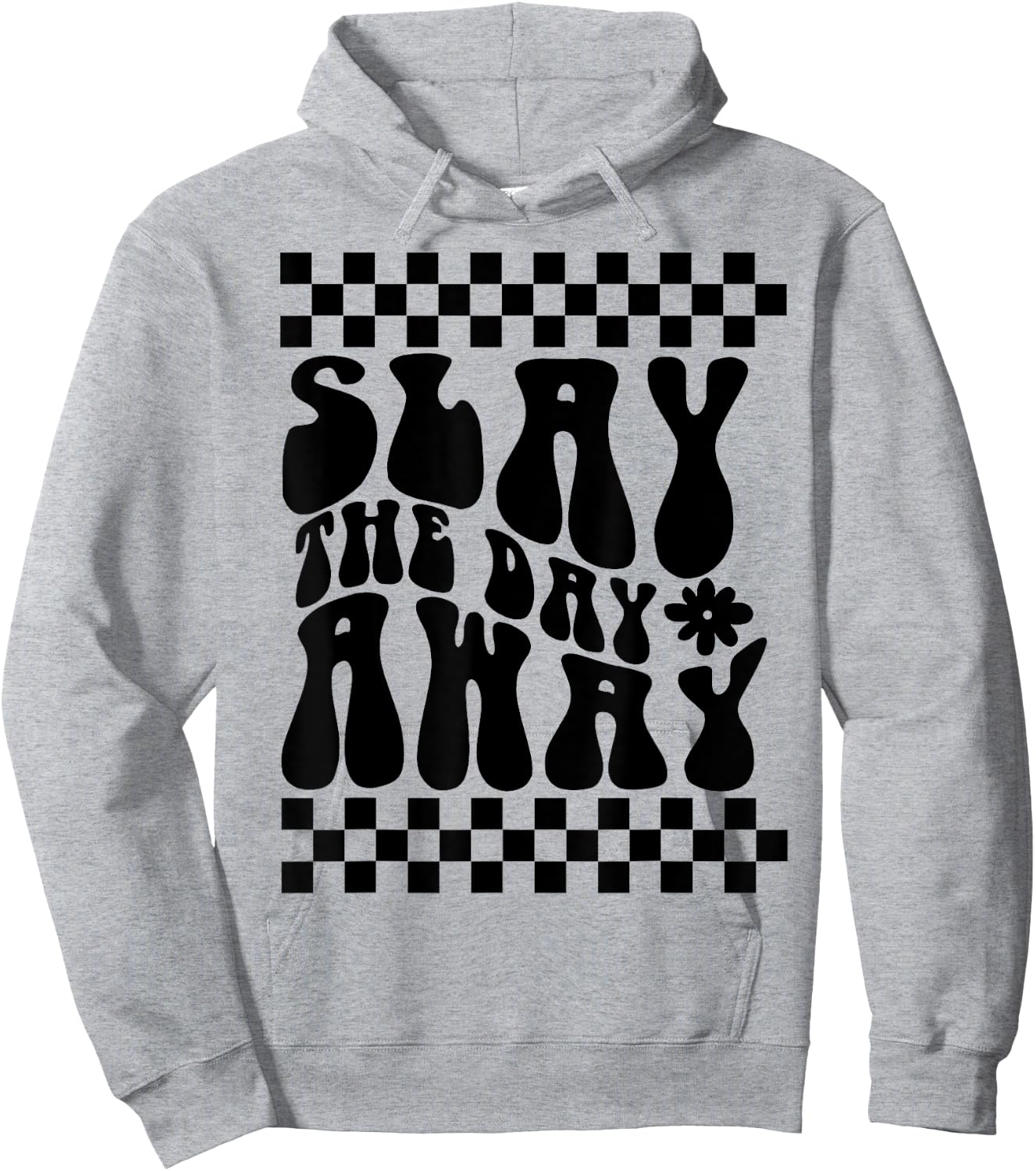 Slay The Day Away Hoodie - Hoodie | Ash