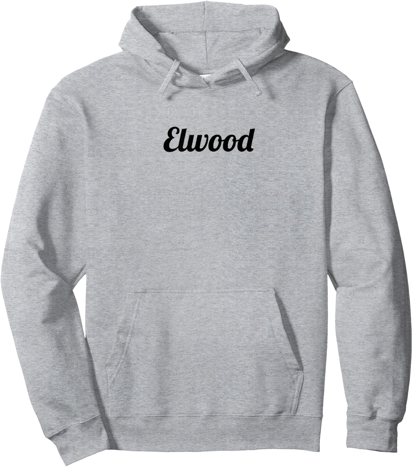 Top That Says the Name ELWOOD | Cute Adults Kids - Graphic Hoodie - Hoodie | Ash