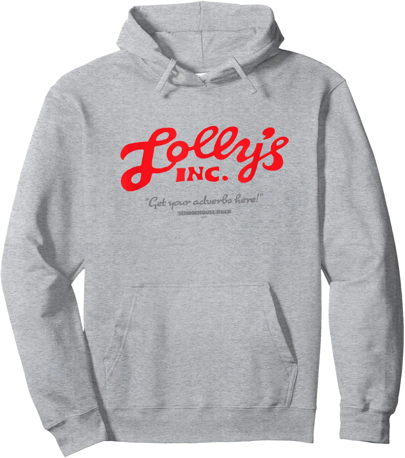 Schoolhouse Rock! Lolly Get Your Adverbs Here Vintage Hoodie - Hoodie | Ash