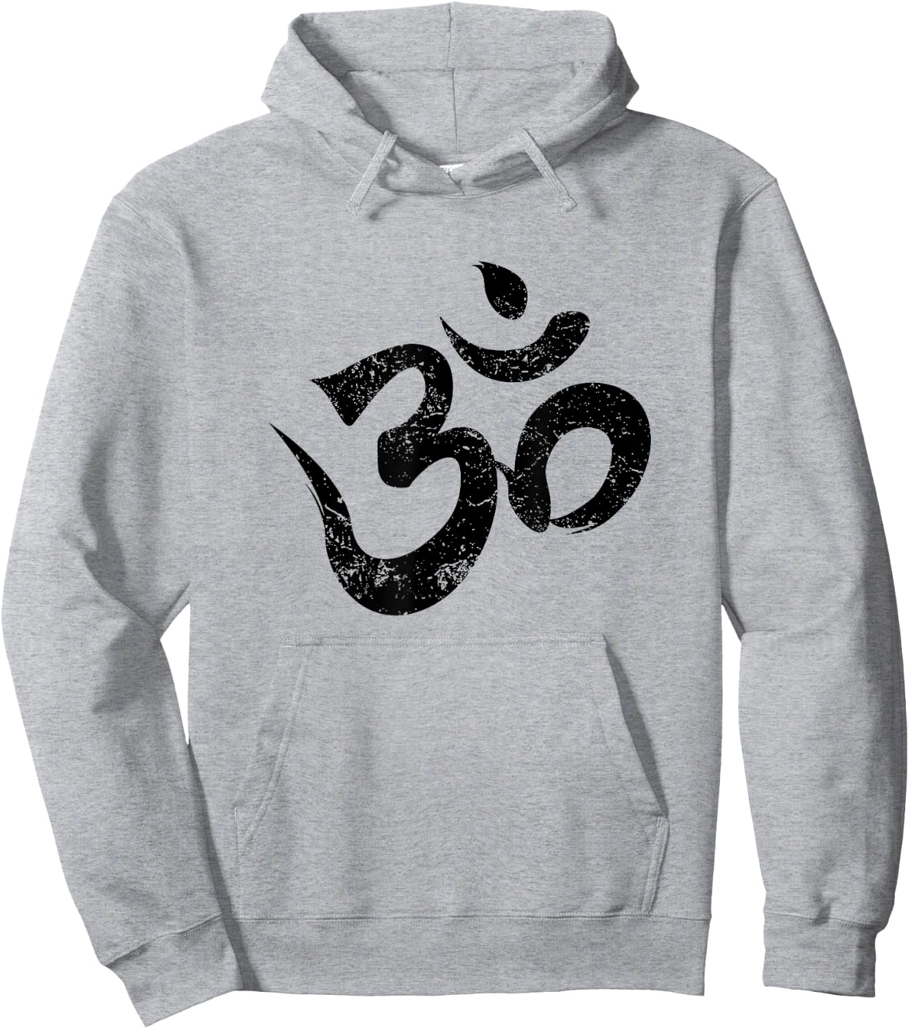 Meditation Shirt Orange Spiritual Indian Yoga Symbol Om Hoodie - Hoodie | Ash