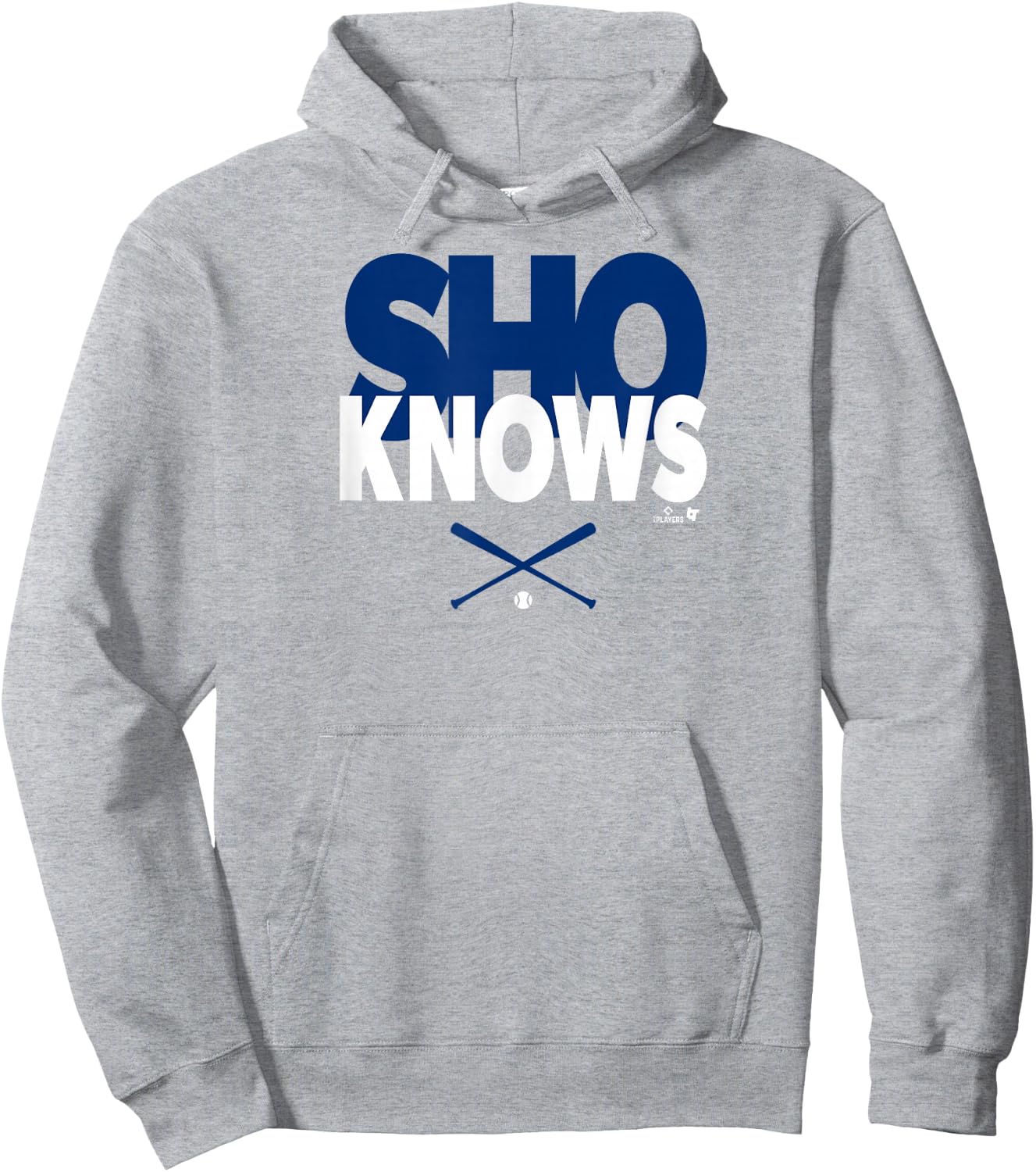 Shohei Ohtani - Sho Knows - Los Angeles Baseball Hoodie - Hoodie | Ash