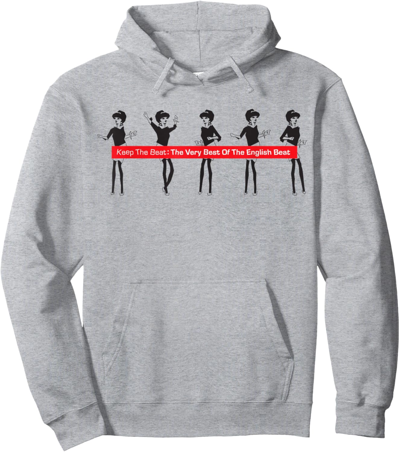 The English Beat Keep The Beat Hoodie - Hoodie | Ash