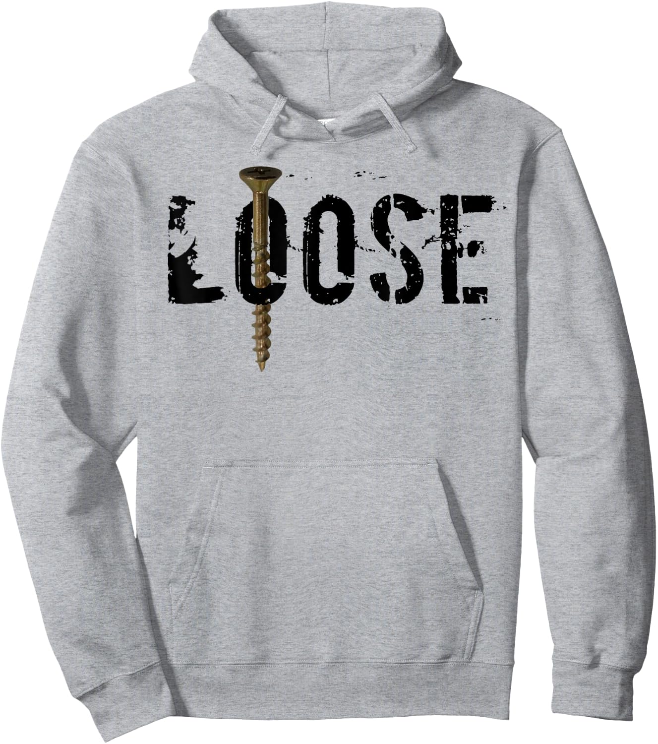 Funny DIY shirt - house renovation screw loose Hoodie - Hoodie | Ash