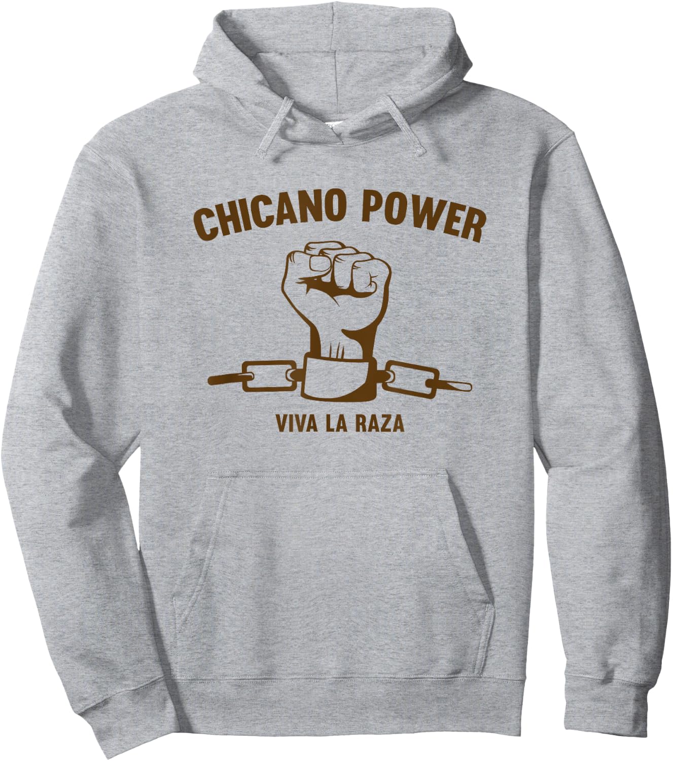 Mexican American Civil Rights Movement Chicano Power Hoodie - Hoodie | Ash
