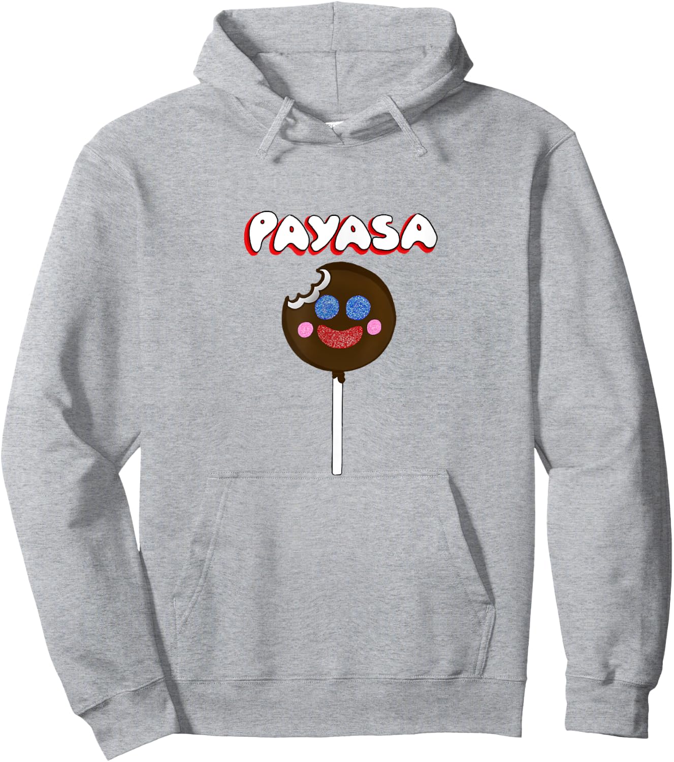 Funny Latinx Candy Payasa Lollipop Gummy Mexican Sweets Hoodie - Hoodie | Ash