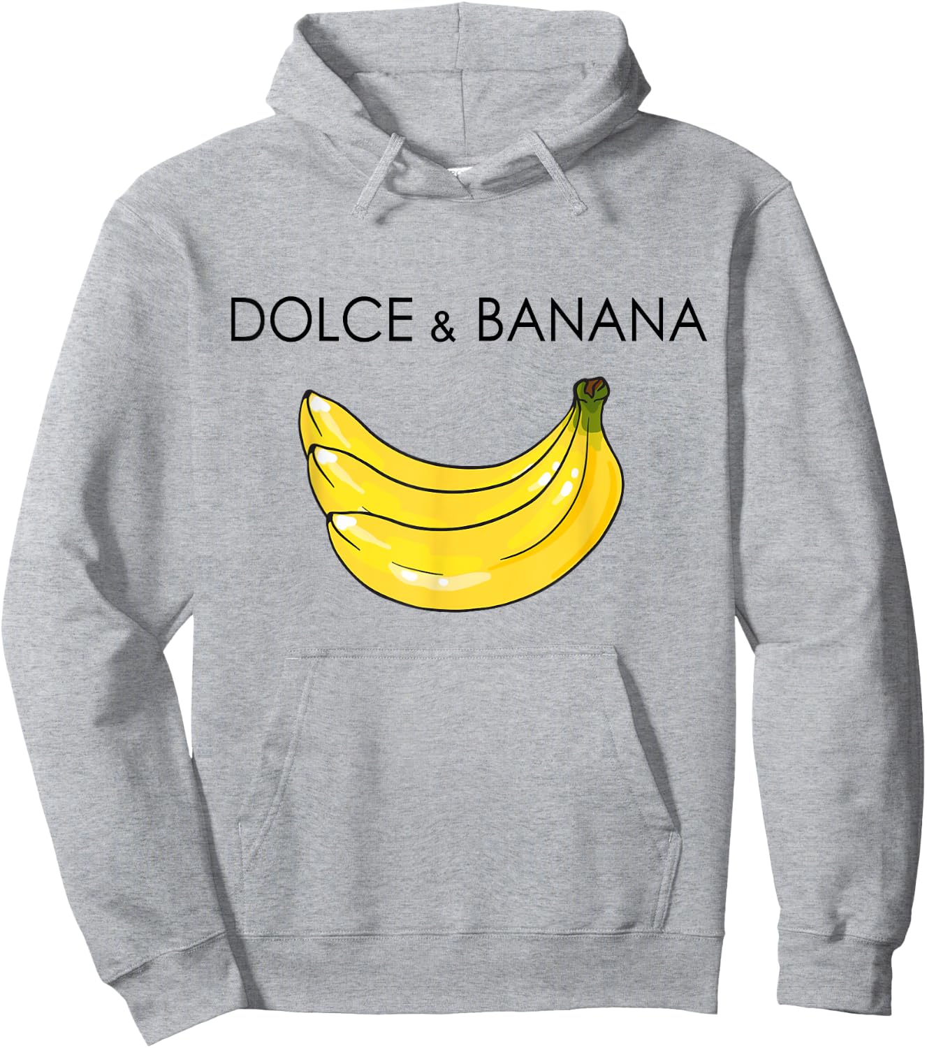 Dolce And Banana Funny Banana Fruit Funny Graphic Design Hoodie - Hoodie | Ash