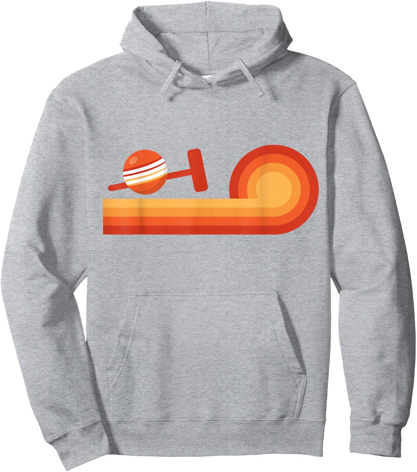 Retro Croquet Gift Croquet Shirts Men Team Coach Hoodie - Hoodie | Ash