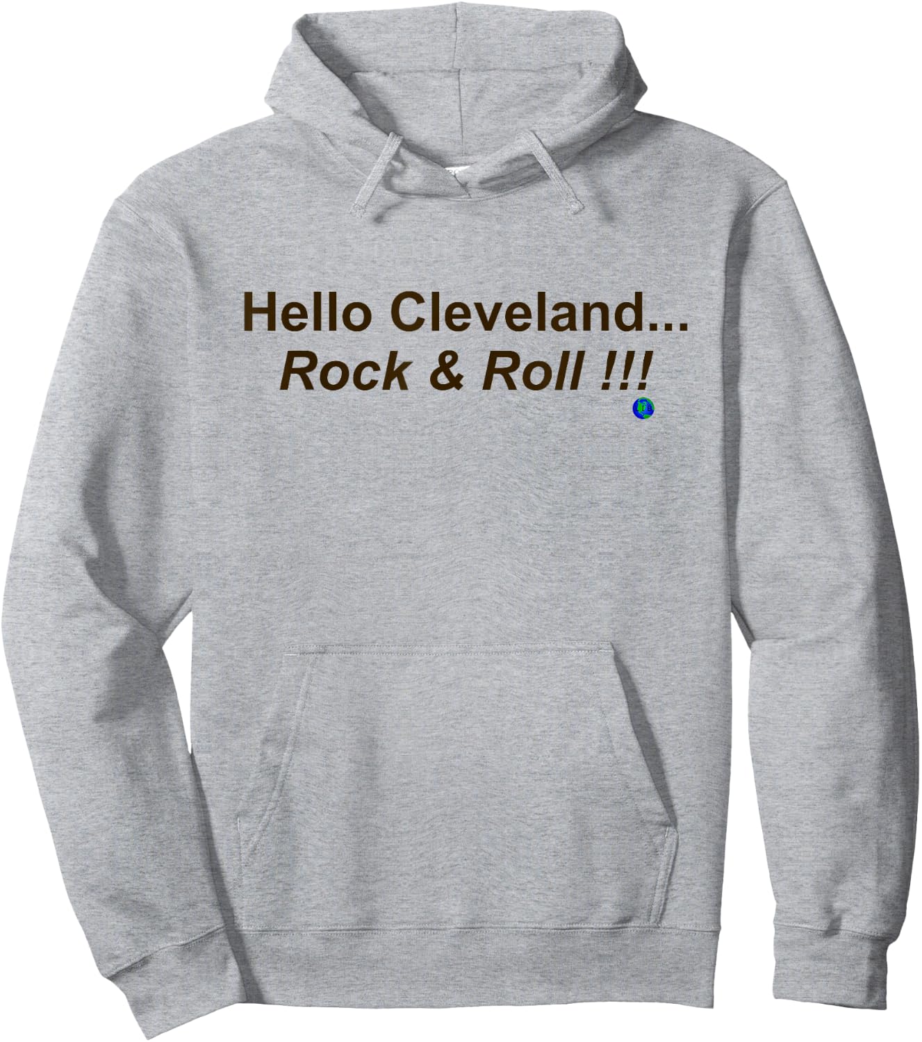 Hello Cleveland Hoodie - Hoodie | Ash