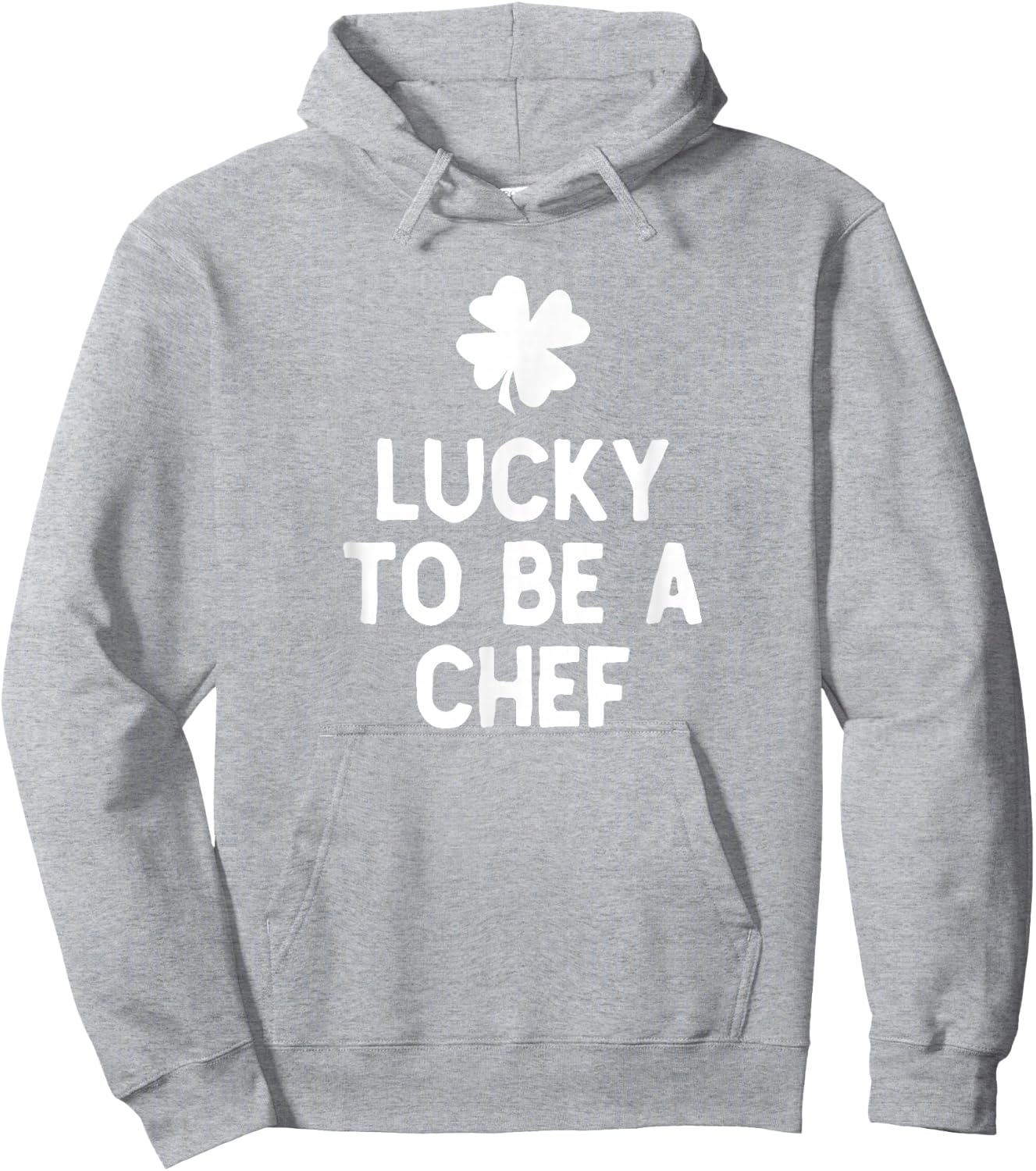 Lucky to Be A Chef St Patrick's Day Irish Cook Hoodie - Hoodie | Ash