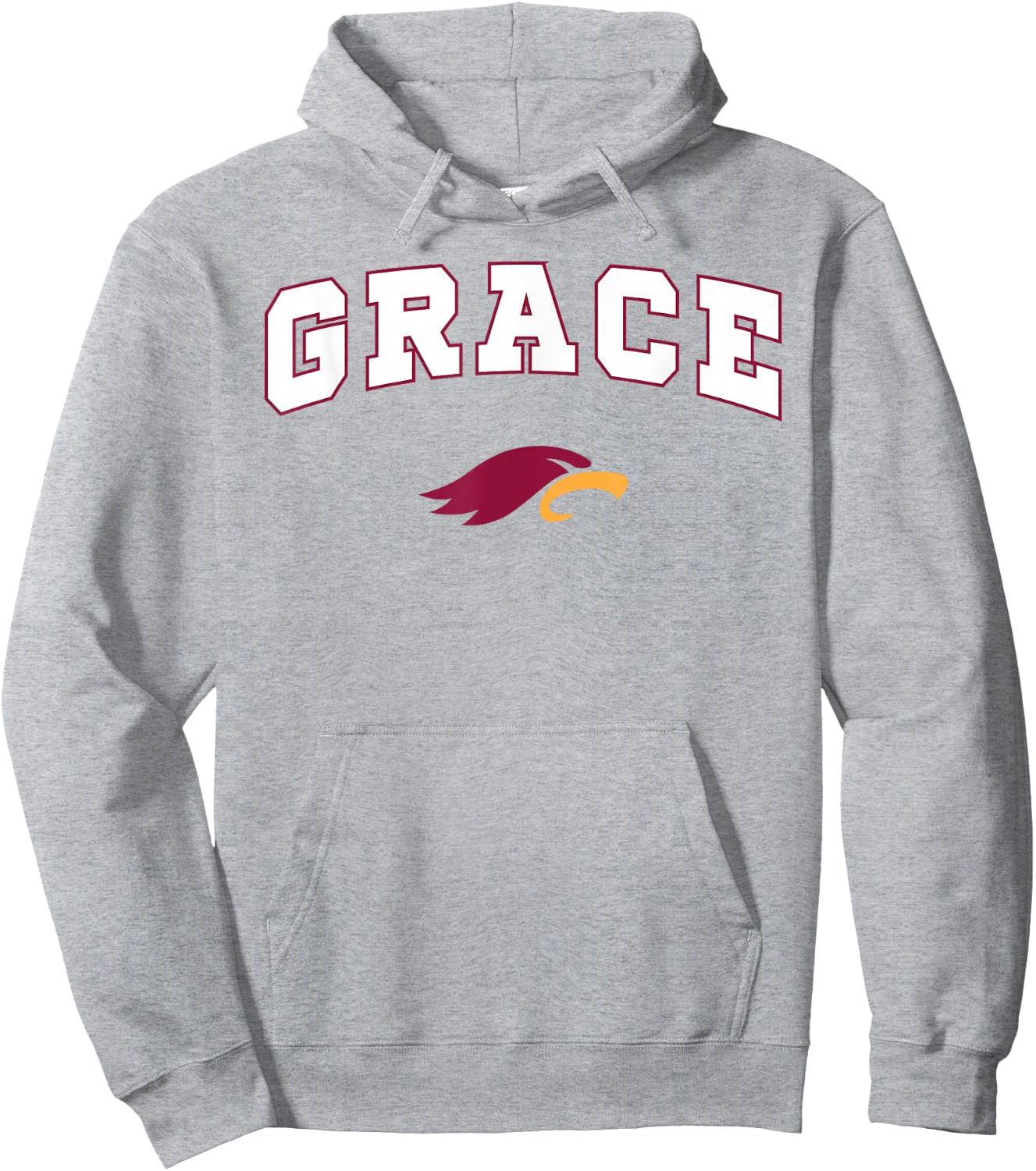 Grace Baptist Academy Golden Eagles Hoodie - Hoodie | Ash