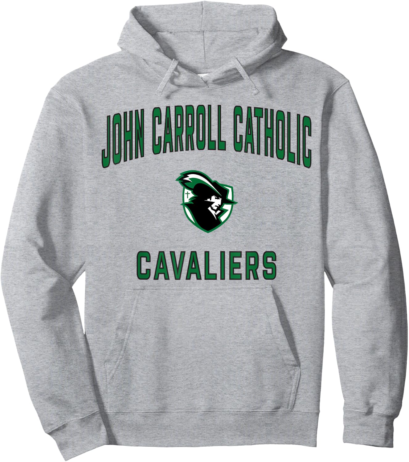 John Carroll Catholic High School Cavaliers Hoodie - Hoodie | Ash