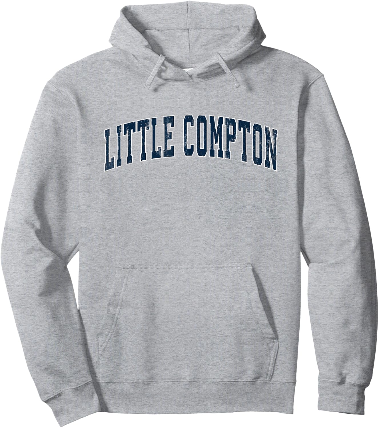 Little Compton Rhode Island RI Vintage Sports Design Navy De Hoodie - Hoodie | Ash