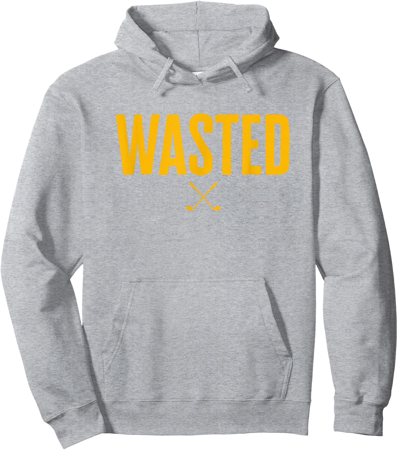 Below Bogey Golf Wasted Golf Hoodie - Hoodie | Ash