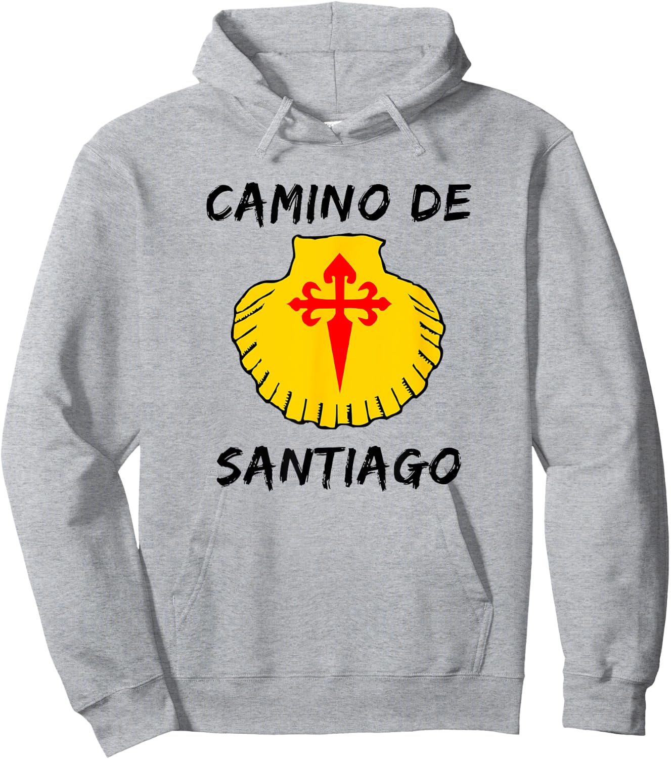 Camino de Santiago Compostela Spain Funny St James Way Gift Hoodie - Hoodie | Ash