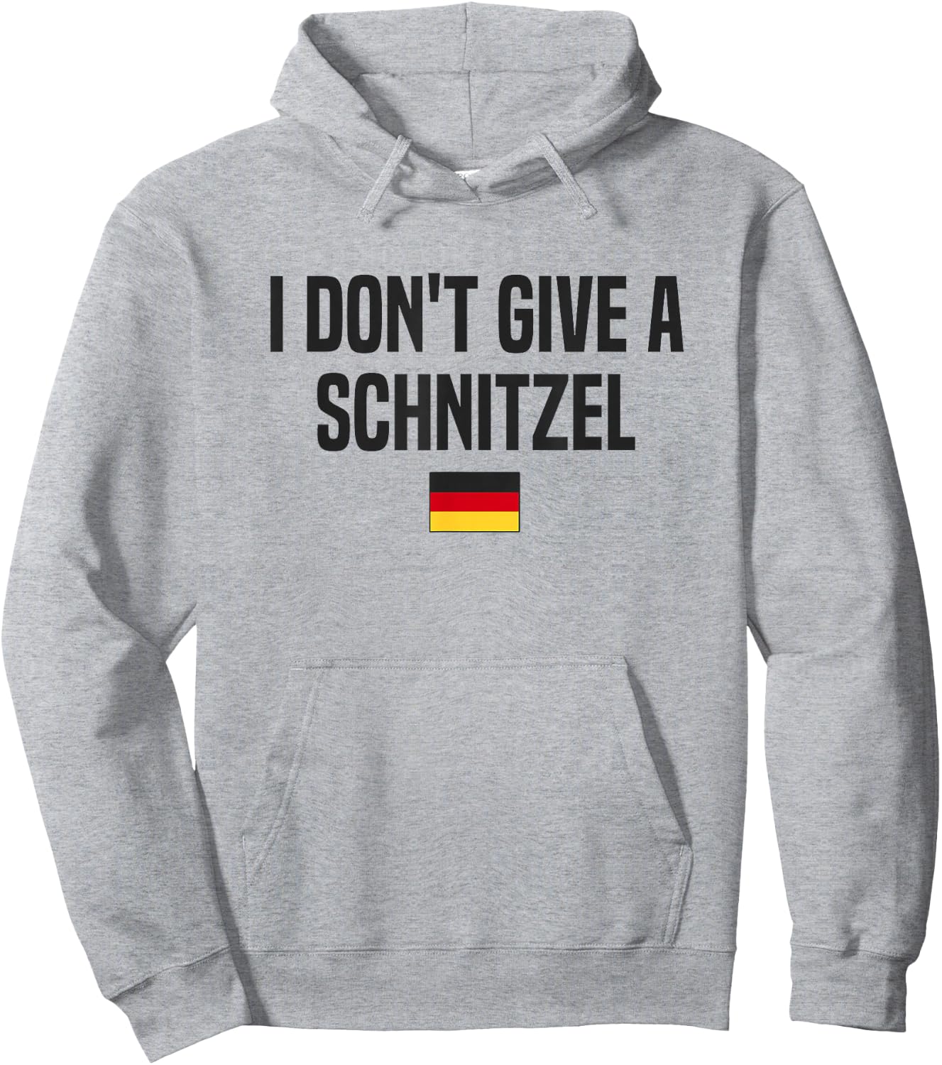 I Don't Give A Schnitzel Germany Funny German Saying Hoodie - Hoodie | Ash