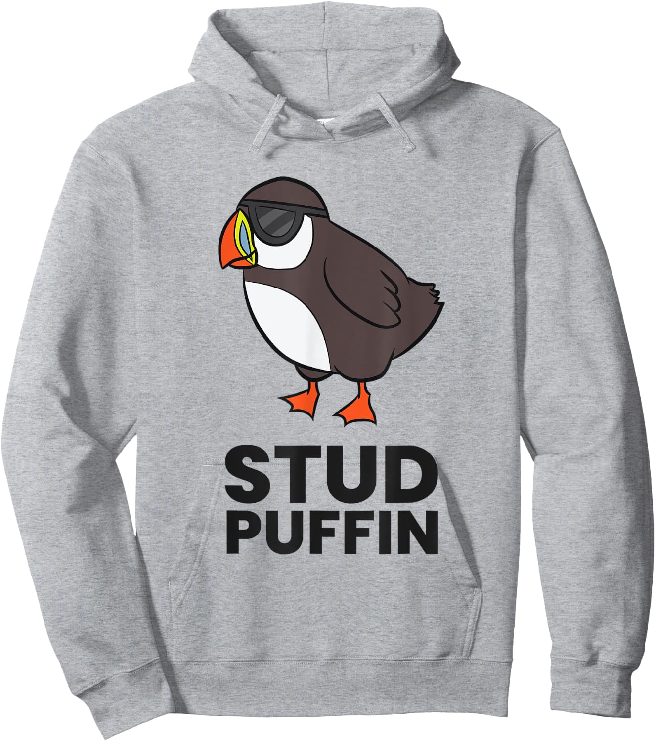 Stud Puffin Seabird Stuf Muffin Iceland Puffin Bird Hoodie - Hoodie | Ash