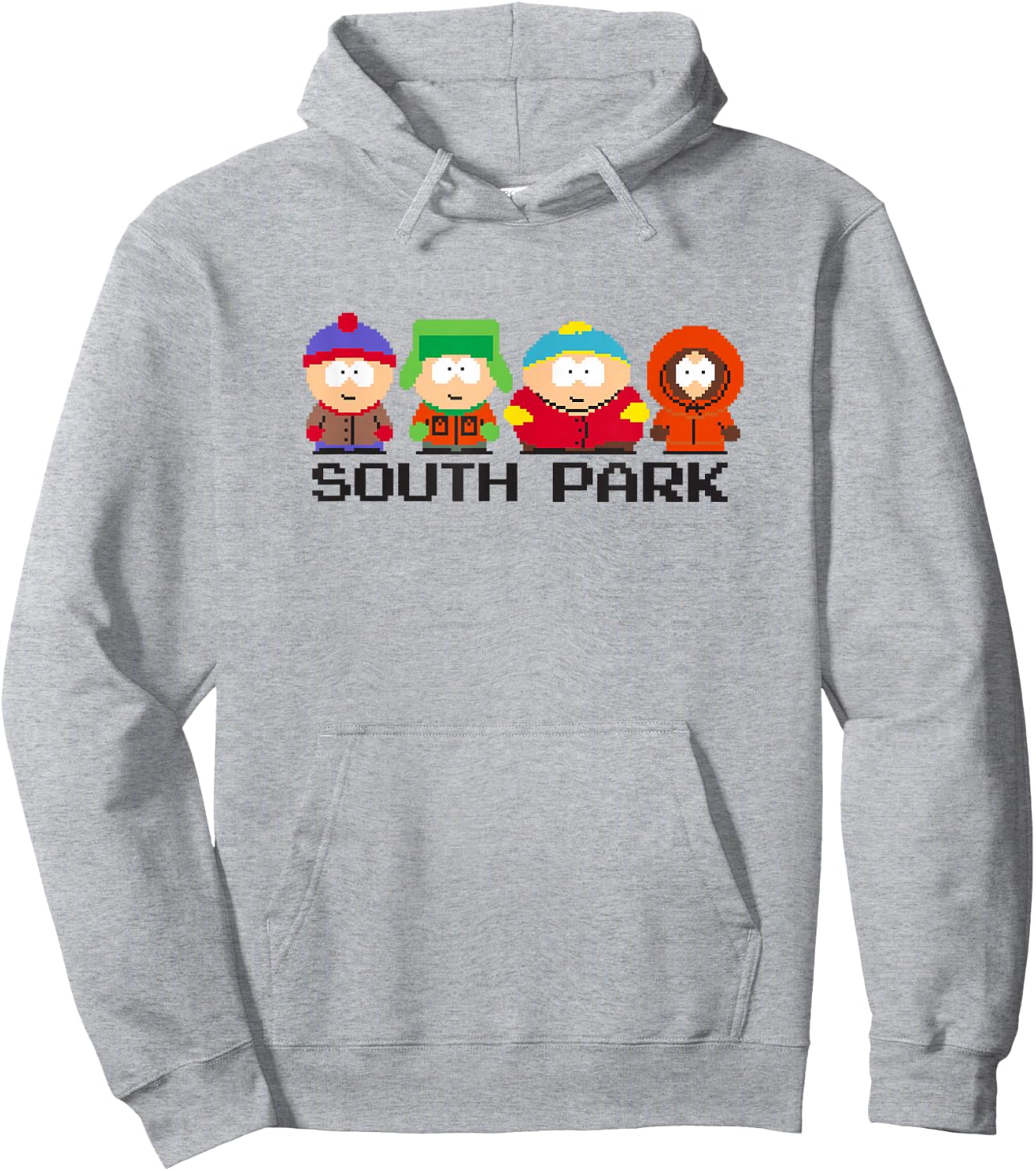 8 Bit South Park Hoodie - Hoodie | Ash