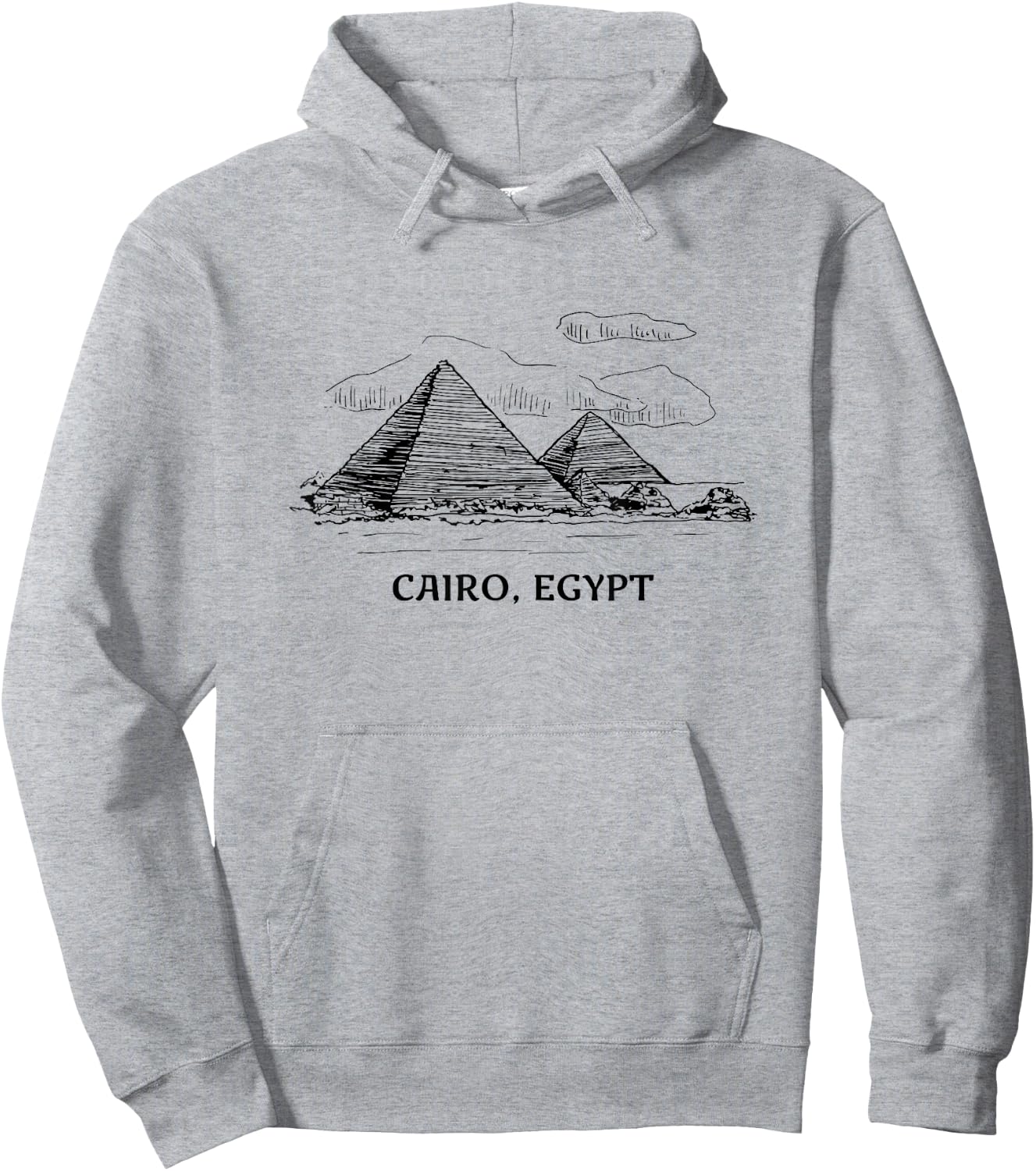 Cairo Egypt Summer Travel Women Girls Kids Hoodie - Hoodie | Ash